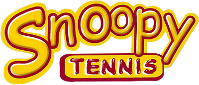 Snoopy Tennis logo for GameBoy Color